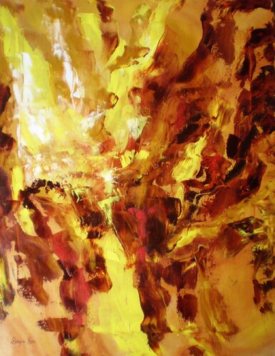 Highlight And Horizon van Deepa Kern, Schilderij te koop op Singulart