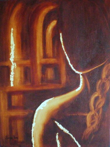 Catch The Light par Deepa Kern, Peinture en vente sur Singulart
