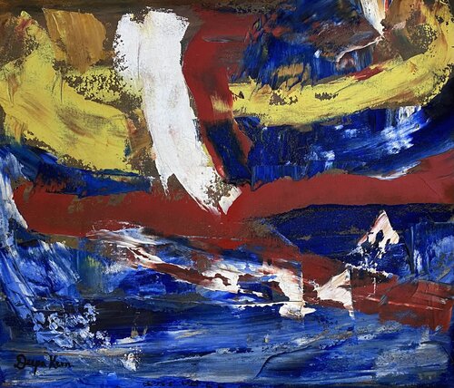 Free Flight par Deepa Kern, Peinture en vente sur Singulart