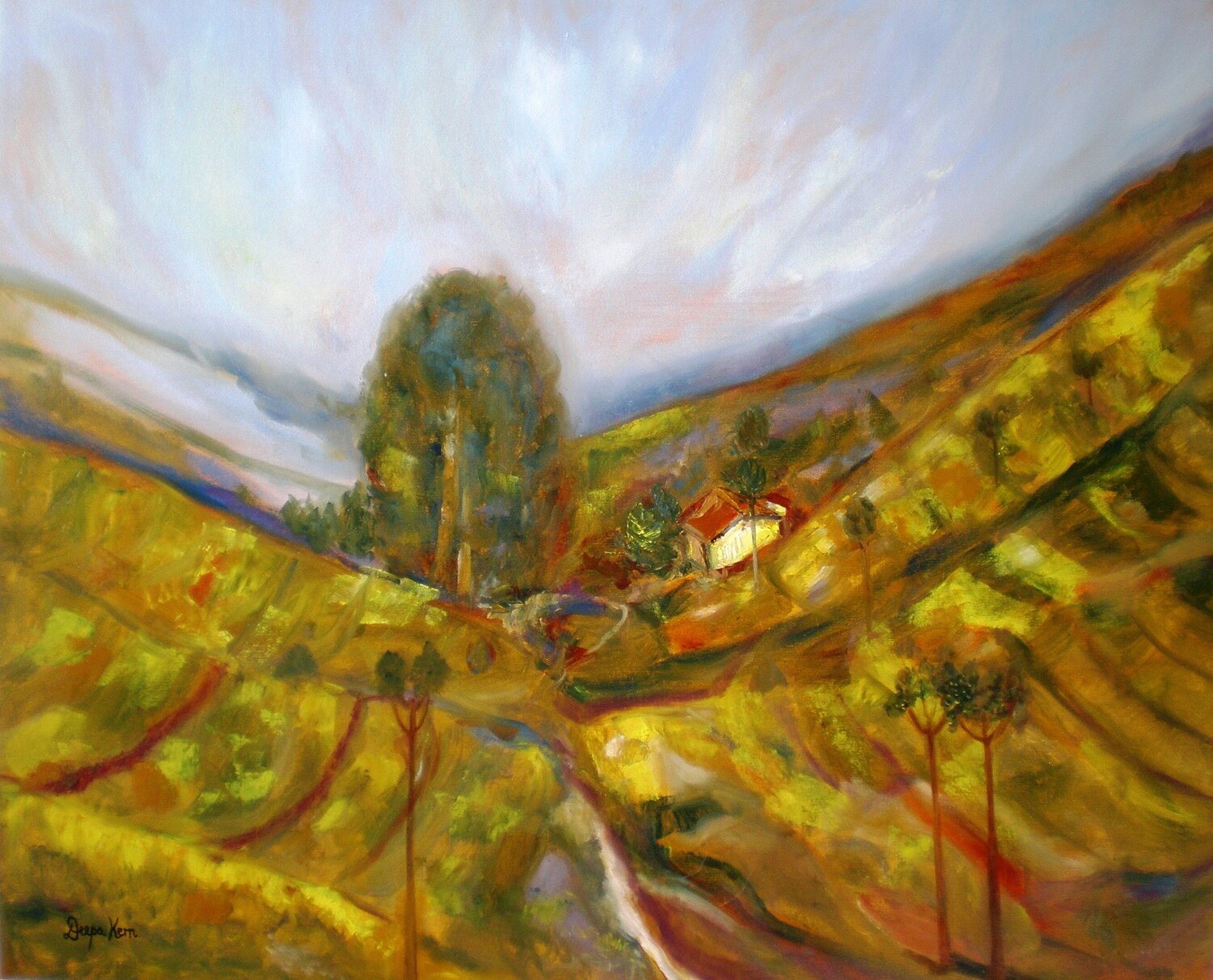 Cottage On The Hill Deepa Kern