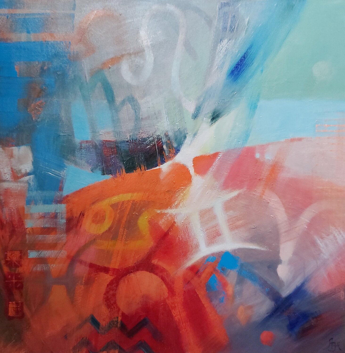 ZODIAC JURGILAITE AISTE Original painting for sale