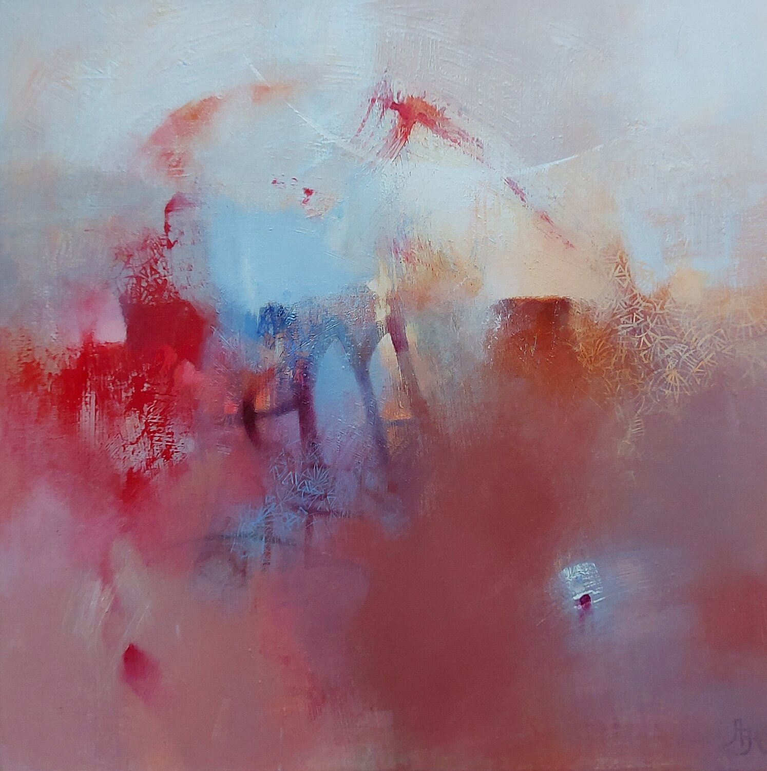 HAPPINESS FORMULA JURGILAITE AISTE Original painting for sale