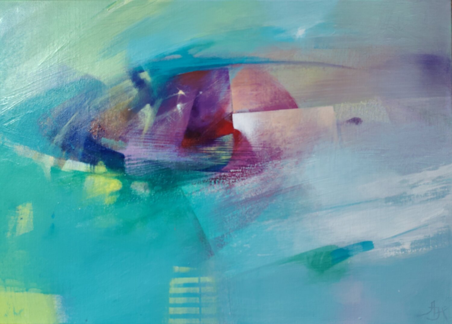 BORN OR CREATED JURGILAITE AISTE Original painting for sale