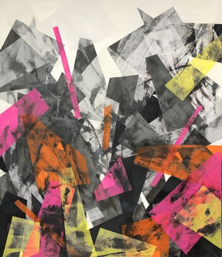 Interference par Joanna Wietrzycka, Peinture en vente sur Singulart