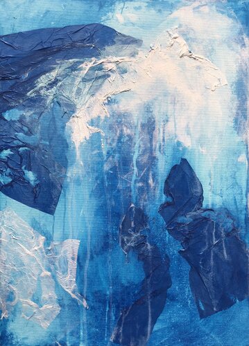 Underwater whispers 2/2 di Joanna Wietrzycka, Pittura in vendita su Singulart