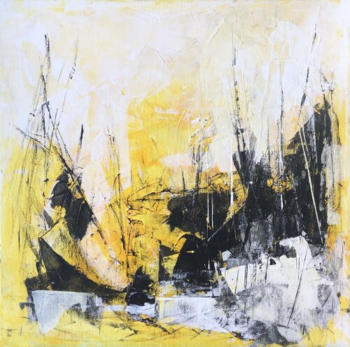 Shadows of souls par Joanna Wietrzycka, Peinture en vente sur Singulart