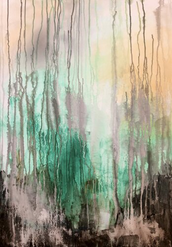 Get stronger through struggle 2 par Joanna Wietrzycka, Peinture en vente sur Singulart
