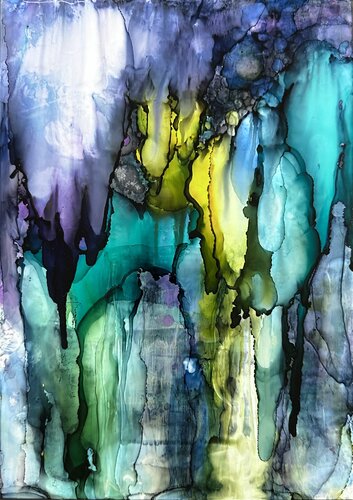 Mysterious space 11 van Joanna Wietrzycka, Schilderij te koop op Singulart