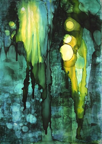 Mysterious space 9 von Joanna Wietrzycka, Malerei kaufen auf Singulart