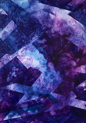 Geometric spaces 9 di Joanna Wietrzycka, Pittura in vendita su Singulart