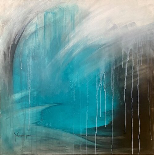 Whispering par Joanna Wietrzycka, Peinture en vente sur Singulart