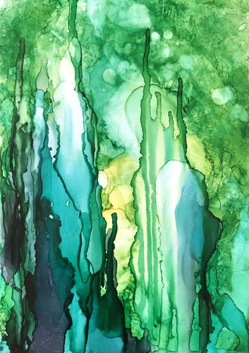 Mysterious space 3 par Joanna Wietrzycka, Œuvre sur papier en vente sur Singulart