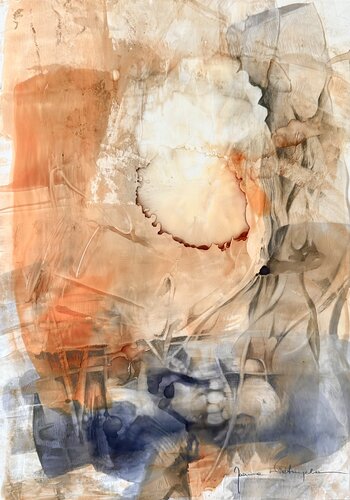 What’s on your mind 7 par Joanna Wietrzycka, Œuvre sur papier en vente sur Singulart