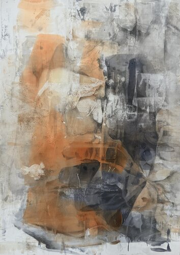 What’s on your mind 8 par Joanna Wietrzycka, Œuvre sur papier en vente sur Singulart