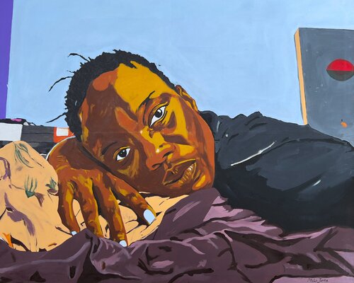 Self Soothe de Emmanuel Akolo, Pintura a la venta en Singulart