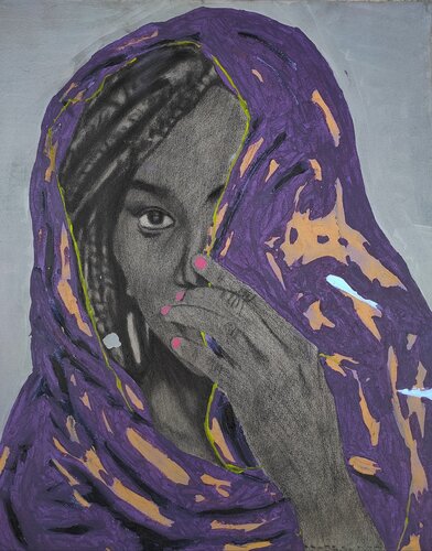 I Am All Girls by Emmanuel Akolo, Painting for Sale on Singulart