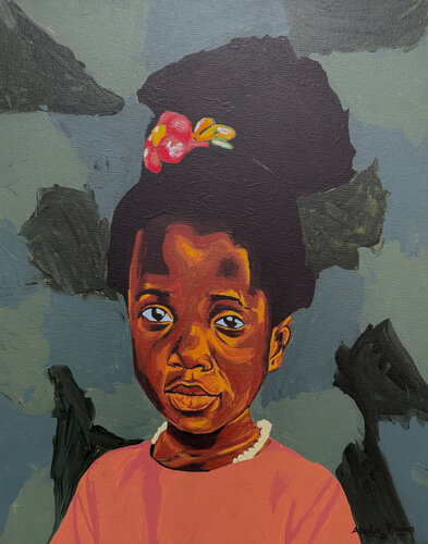 Beneath The Bloom von Emmanuel Akolo, Malerei kaufen auf Singulart