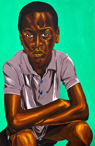 Why Are We Here? by Emmanuel Akolo, Painting for Sale on Singulart
