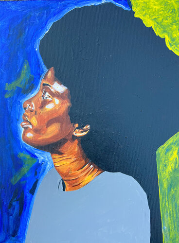 Inner Tremors by Emmanuel Akolo, Painting for Sale on Singulart