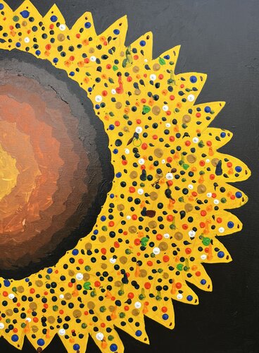 Joy In Bloom, 2 by Emmanuel Akolo, 회화 for Sale on Singulart