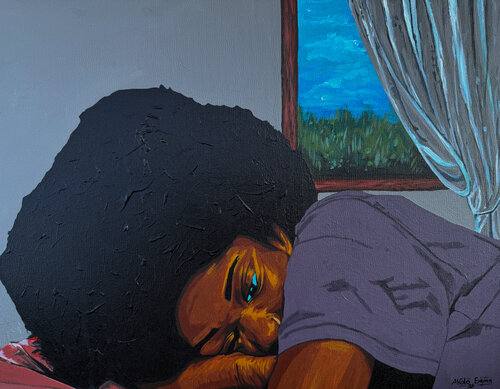 Where I Am von Emmanuel Akolo, Malerei kaufen auf Singulart