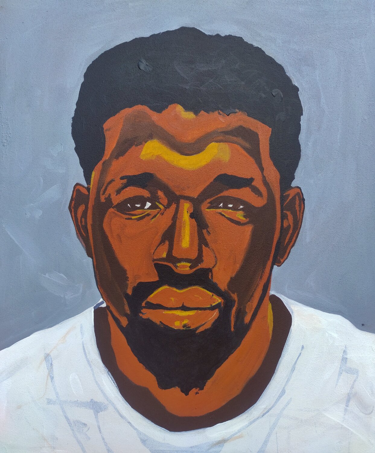 Portrait Of Oladiimeji Emmanuel Akolo Originalgemälde zu verkaufen