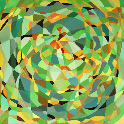 Light Through the Canopy von Jitka Dankova, Malerei kaufen auf Singulart