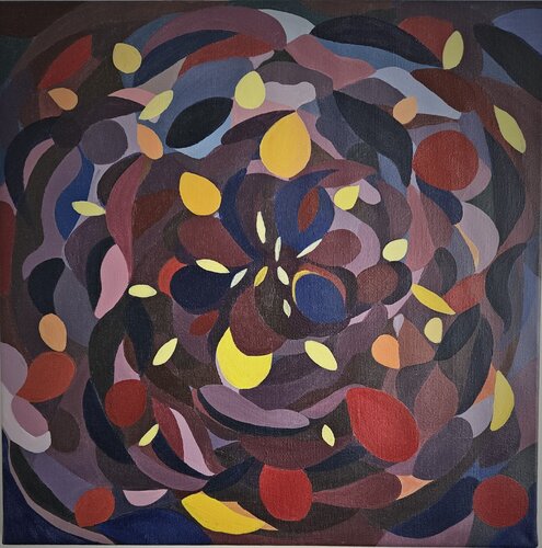 Twilight Bloom von Jitka Dankova, Malerei kaufen auf Singulart