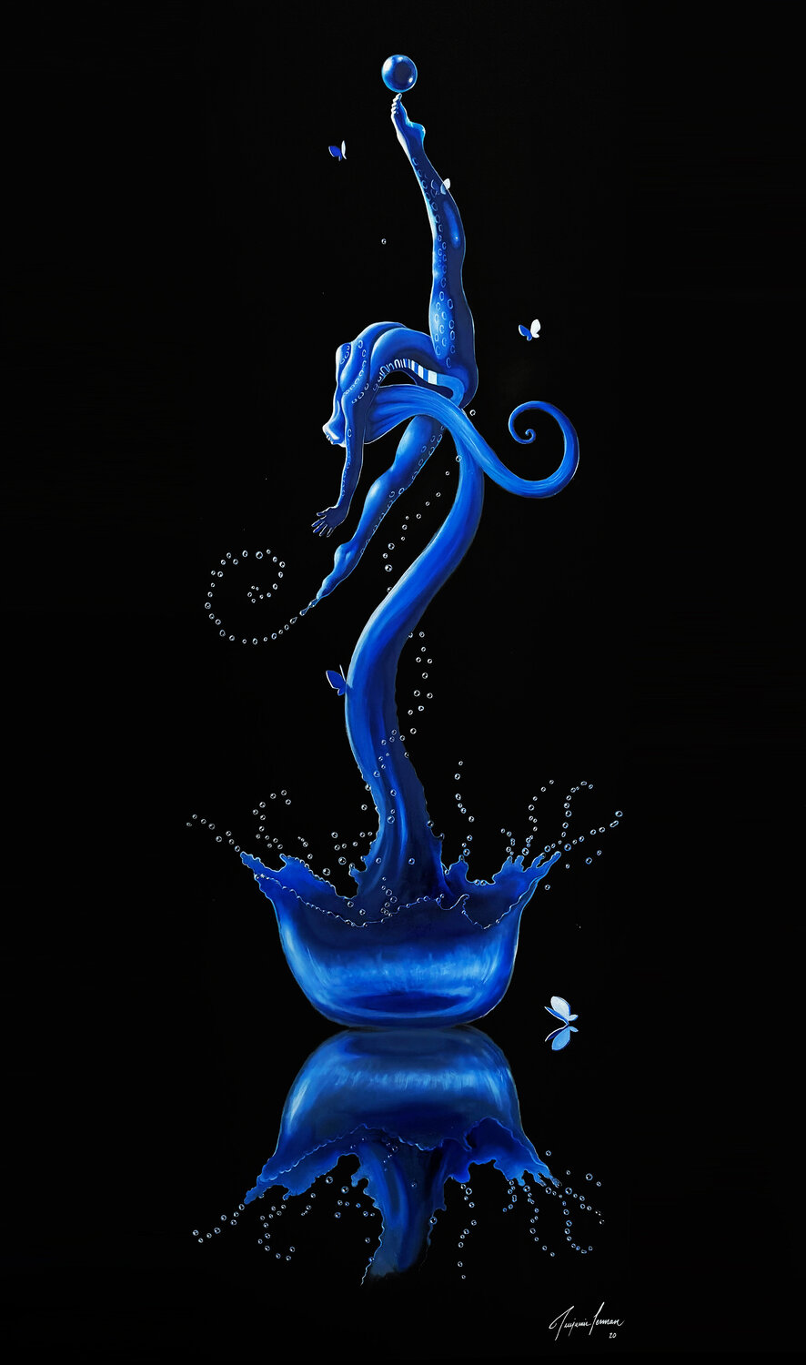 Water Dancer - Limited Edition Print Benjamin Lerman