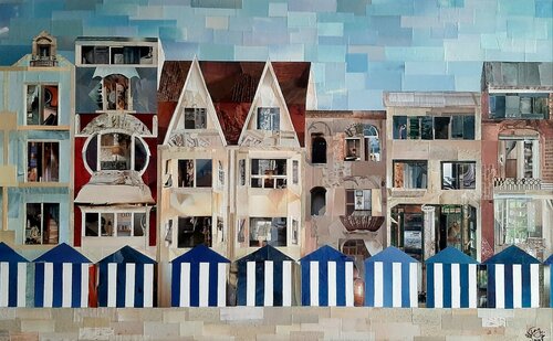 Malo-les-Bains van Magdalena Targońska, Andere media te koop op Singulart