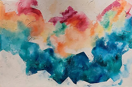 Cielo fragmentado von Belen Ortego, Malerei kaufen auf Singulart
