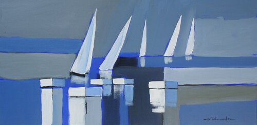 ST273 by OLIVIER de PANNEMAECKER, 회화 for Sale on Singulart