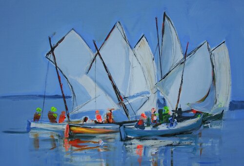 ST 0061 de OLIVIER de PANNEMAECKER, Pintura a la venta en Singulart
