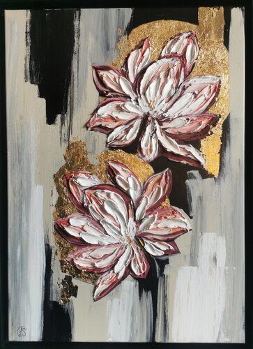 Flowers by Larissa Sorg, Painting for Sale on Singulart
