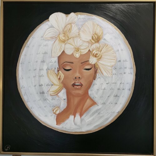 La vie est belle 2 van Larissa Sorg, Schilderij te koop op Singulart