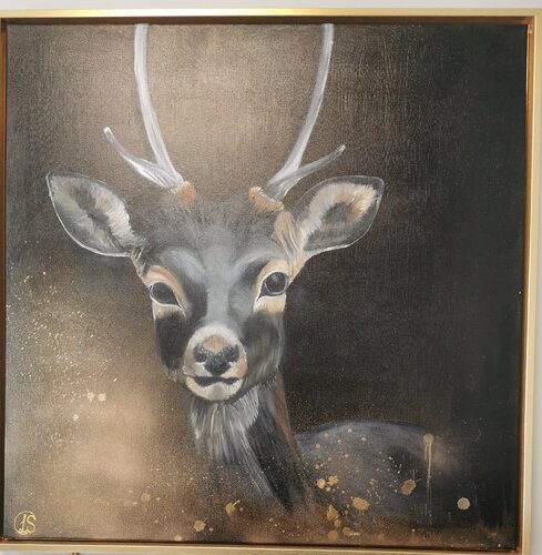 Reh di Larissa Sorg, Pittura in vendita su Singulart