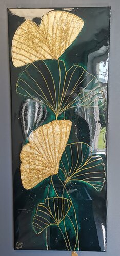 Gingko di Larissa Sorg, Pittura in vendita su Singulart