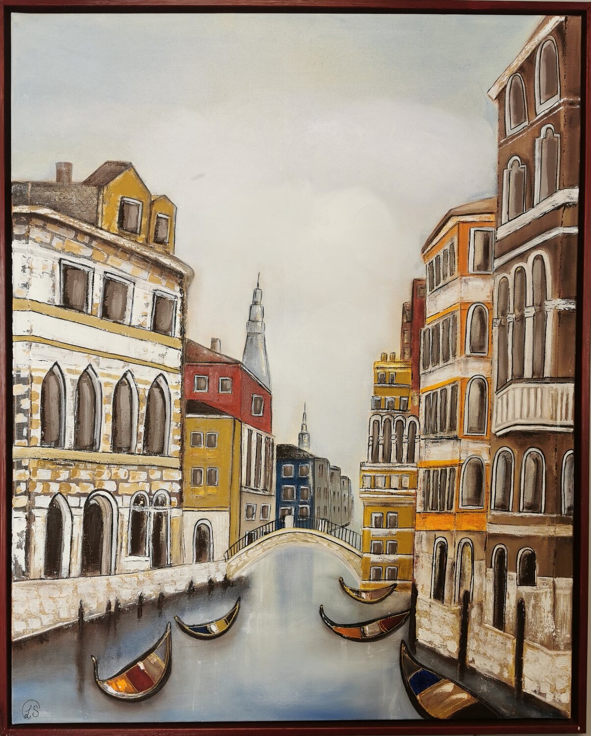 Venedig Larissa Sorg Peinture originale à vendre