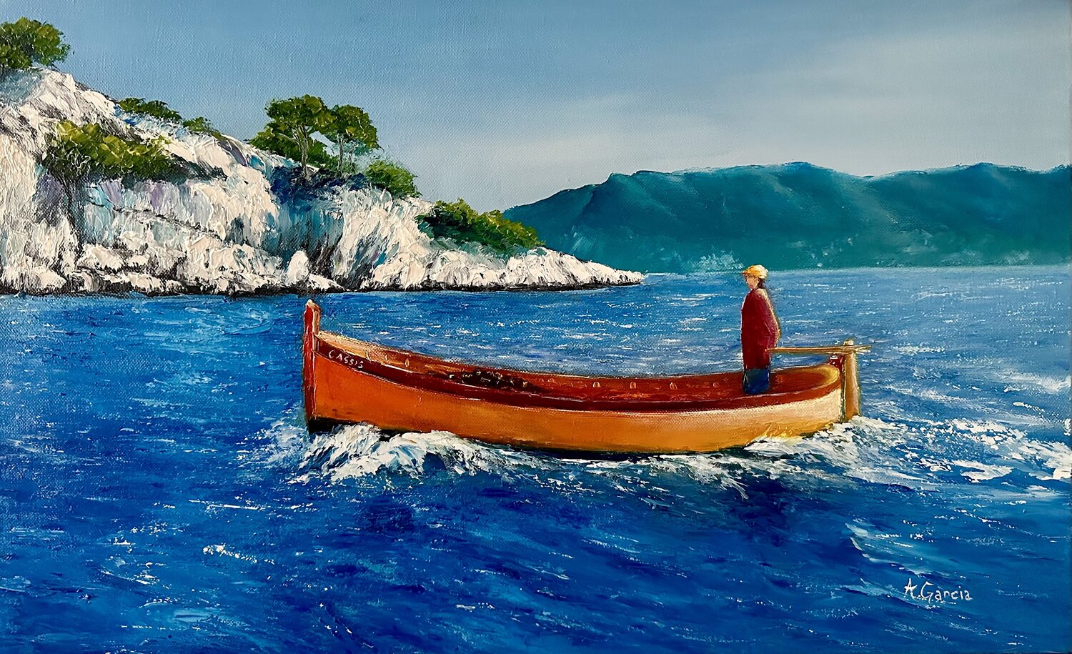 Retour de pêche Alain Garcia