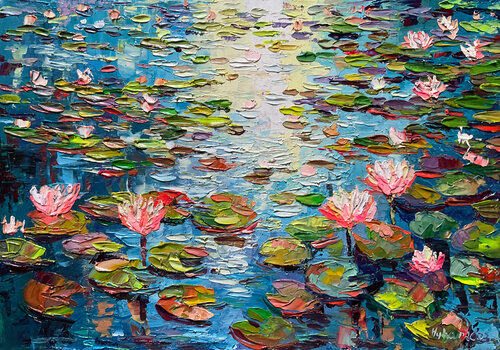 Water lilies Mariia Hyhar