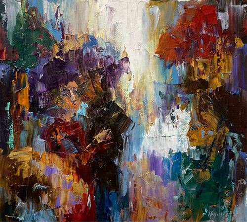 Umbrellas. Jealousy Mariia Hyhar