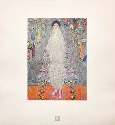 Gustav Klimt【リアムンクの肖像III】lithograph直筆サイン Gustav Klimt【リアムンクの肖像III】lithograph直筆サイン - メルカリ