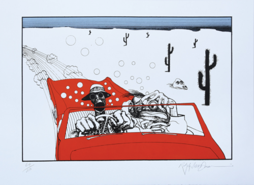 Savage Journey to the Heart of the American Dream by Ralph Steadman, Print for Sale on Singulart