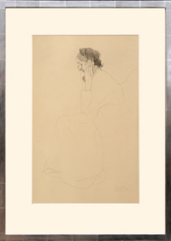 Gustav Klimt【リアムンクの肖像III】lithograph直筆サイン Gustav Klimt【リアムンクの肖像III】lithograph直筆サイン Gustav