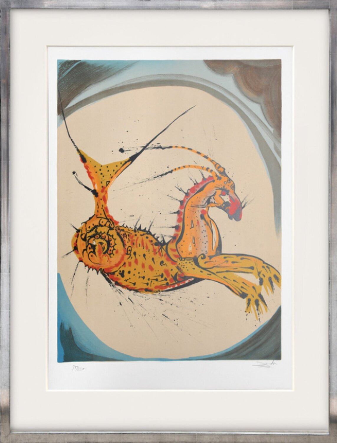 Capricorn Salvador Dalí Stampa in vendita