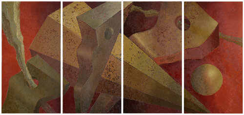 КОСМИЧЕСКИЕ ФОНТАЗИИ 8 di LEZER MANOLE, Pittura in vendita su Singulart