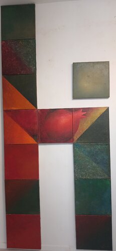 стул par LEZER MANOLE, Peinture en vente sur Singulart