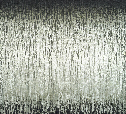 "Grey Veils" - Minimal Abstract von Heidi Thompson, Malerei kaufen auf Singulart