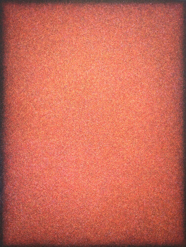 Red Abstract - "Warm Red Field" von Heidi Thompson, Malerei kaufen auf Singulart