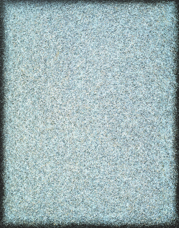 "Light Blue Field" - Minimal Abstract Heidi Thompson
